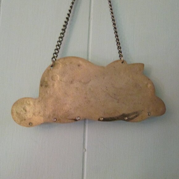 Garfield Brass Key Hook/ Holder - Picture 4 of 5